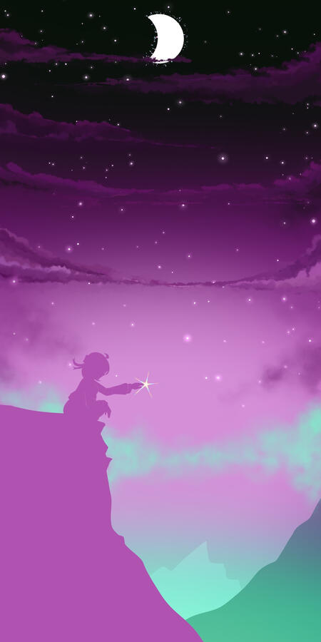 Stargazing (by @Crystalitae on X)