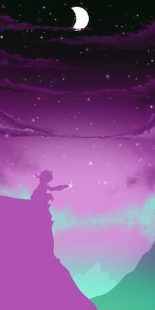 Stargazing (by @Crystalitae on X)