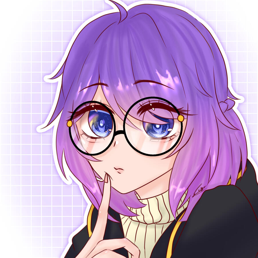 You are calling me cute? (by @scarlett_commis on X)