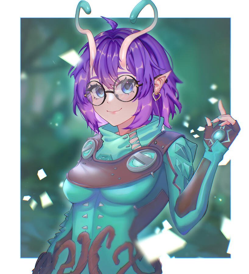 Mantis Josie (by @YnArtZ on X)