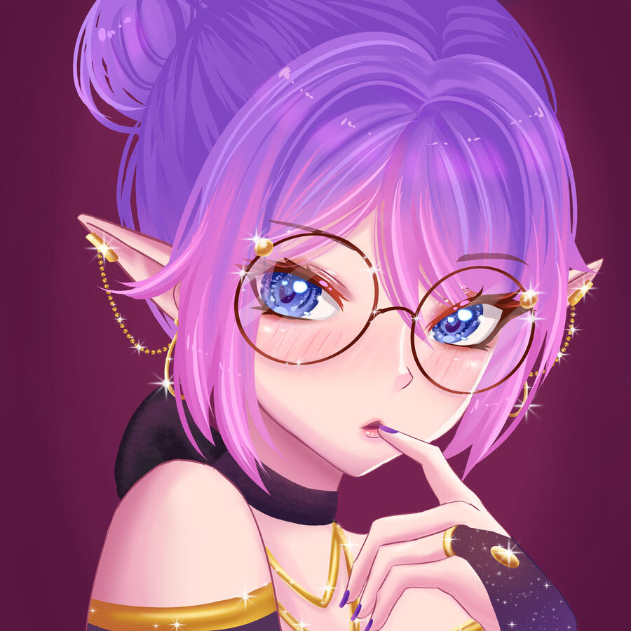 Me? Flriting with you? (by @afknami on X)